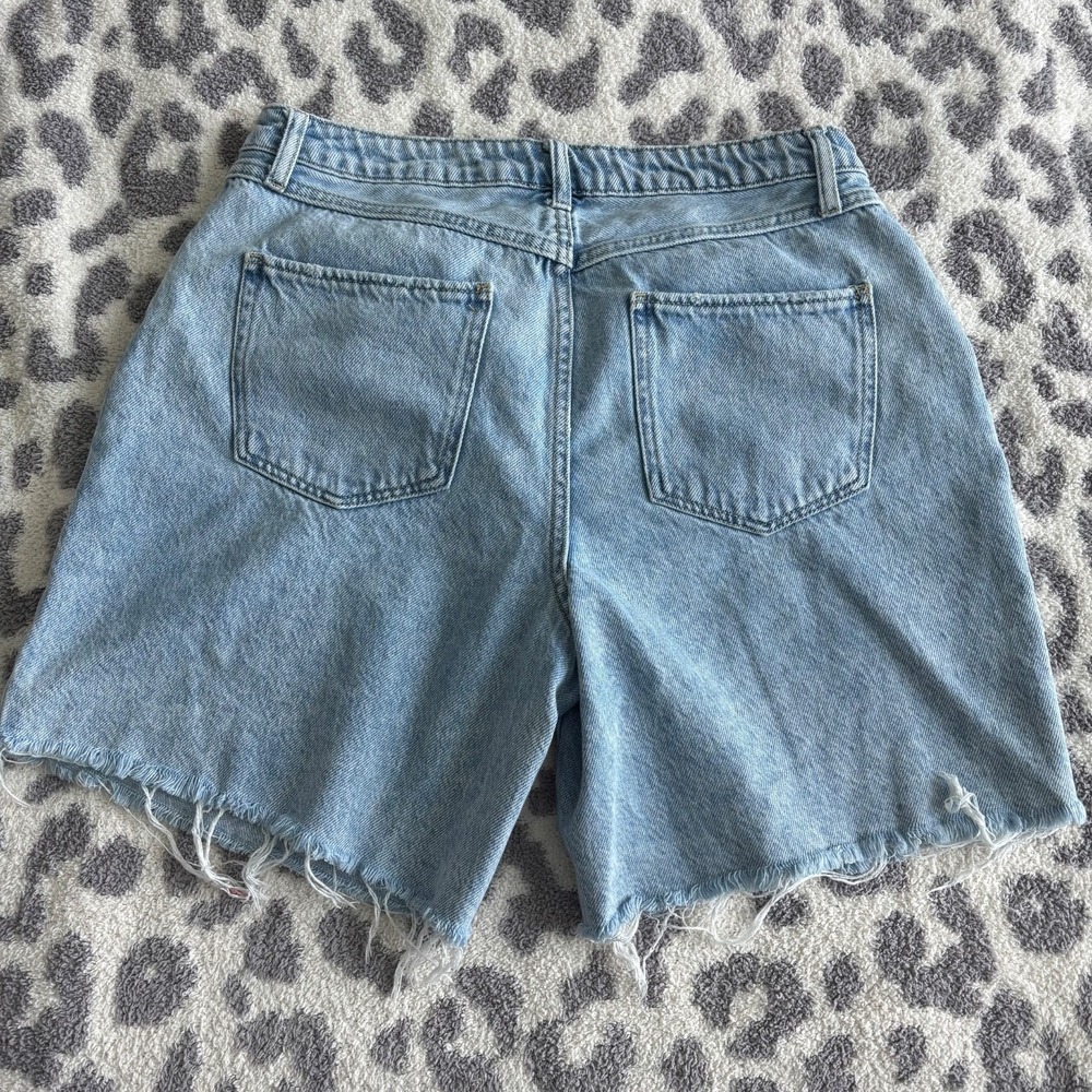 House of Harlow 1960 | Women's High Rise Light Wash Shorts Sz 29 - Picture 4 of 4